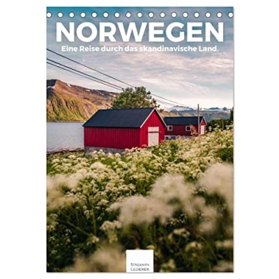 Abbildung von Norwegen Eine Reise durch das skandinavische Land. (Tischkalender 2025 DIN A5 hoch), CALVENDO Monatskalender
