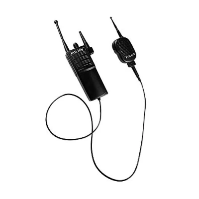 Abbildung von Boland Polizei Kostüm Funkgerät, Walkie Talkie Accessoire für Streifenpolizisten