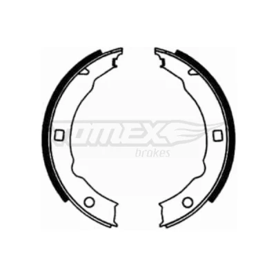 Abbildung von TOMEX brakes TX 21 79 Bremsbacken Hinterachse 185 28 PEUGEOT: 406 Kombi, Limousine