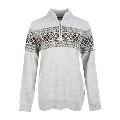Abbildung von WHISTLER Damen Strickpullover Flash 1005 Light Grey Melange 36