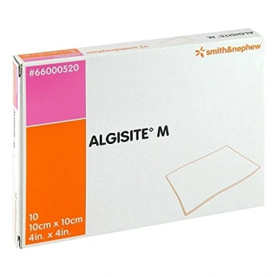 Abbildung von Algisite M Calciumalginat Wundauflage 10x10cm sterilisatus