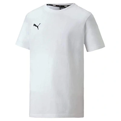 Abbildung von Puma Fussball Teamsport Teamgoal Casuals T Tshirt basic für Kinder, Größe: 116, Weiss