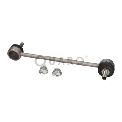 Abbildung von QUARO QS6576/HQ Koppelstange Vorderachse links 230 M10x1,25 mit Mutter Metall HYUNDAI: i10 I, II Schrägheck, Limousine, KIA: Picanto I