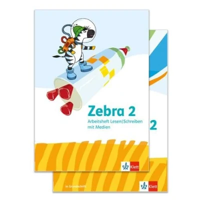 Abbildung von Zebra 2: Paket: Arbeitsheft Sprache in Grundschrift und Lesen/Schreiben Klasse 2 (Zebra. Ausgabe ab 2024)