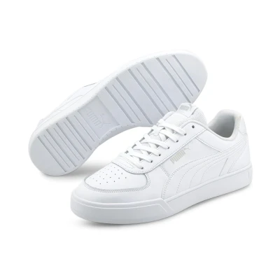 Abbildung von Puma Caven Sneaker low, Größe: 42.5, White/gray violet Hochwertiges lederimitat