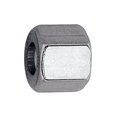 Abbildung von RIEGLER 112504 ES 403 Überwurfmutter, M12x1,0, Rohr Außen Ø 8 mm, Edelstahl 1.4571, 1Stk