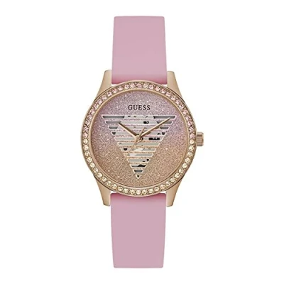 Abbildung von Guess LADY IDOL Uhr, Damen, Größe: One Size, Pink