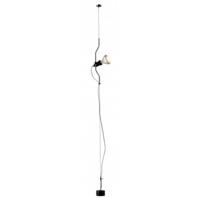 Abbildung von Flos Parentesi Dimmer, Dimmbare Hängelampe mit Direkter Beleuchtung, Lampe Design von A. Castiglioni und P. Manzù, für den Innenbereich 4000 mm Kabel, 220 250 V, 150 W, Farbe Nickel