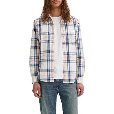 Abbildung von Levi&#039;s Sunset Pocket Standard Bayan Hemd, Herren, Größe: Small, Sharif tofu