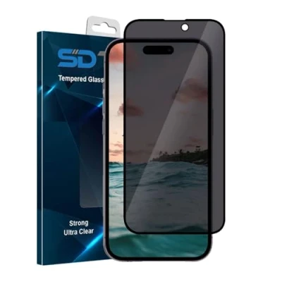 Abbildung von SDTEK Sichtschutz Für iPhone 16 Pro Max Displayschutz Aus Gehärtetem Glas, Anti Spähen