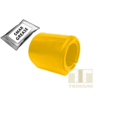 Abbildung von TEDGUM 00419095 Stabigummis Vorderachse, innen PU (Polyurethan) 42 mit Fettkappe MERCEDES BENZ: LK/LN2