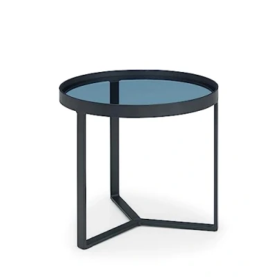 Abbildung von Julian Bowen Loft Beistelltisch, Rauchglas