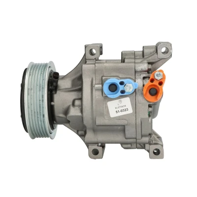 Abbildung von ELSTOCK 51 0323 Kompressor PAG 46 R134a mit Dichtungen FIAT: 500 Schrägheck, Doblo I Kombi, C Cabrio, FORD: KA LANCIA: Ypsilon III
