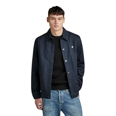 Abbildung von G STAR RAW Herren Coach Jacke, Blau (salute D24280 C962 C742), M