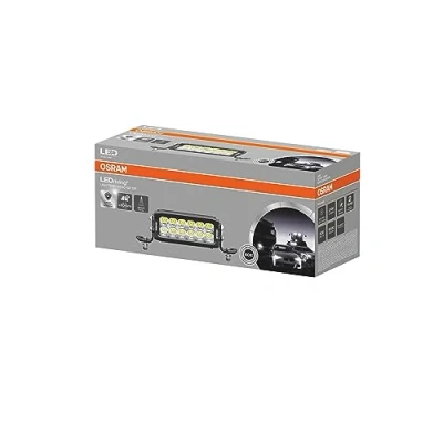 Abbildung von OSRAM LEDriving® Lightbar VX180 SP DR, LED Zusatzscheinwerfer für Fernlicht, spot, 6000K, 2100lm, Lichtstrahl bis zu 200m, 12V/24V, ECE Zulassung