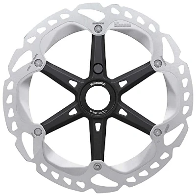 Abbildung von SHIMANO Unisex Adult Disco Freno RT EM810 Ice Tech 160mm per E MTB, Nero, Centre Lock 160 mm