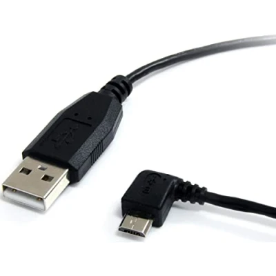 Abbildung von StarTech.com 1,8m Micro USB Kabel A auf B linksgewinkelt