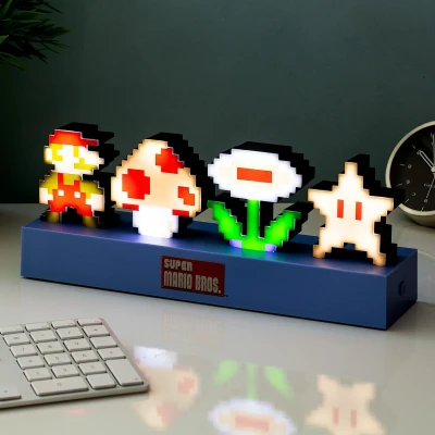 Abbildung von Nintendo Super Mario Bros Icons Lampe