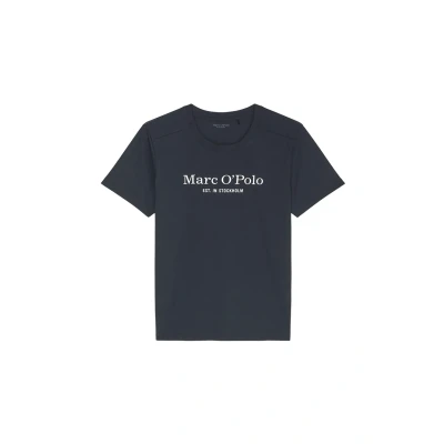 Abbildung von Marc O&#039;Polo Tshirt print, Herren, Größe: Small, Blau