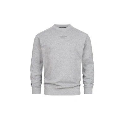 Abbildung von Indicode Jeans Cliver Sweatshirt, Herren, Größe: Small, Lt grey mix