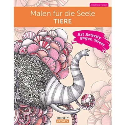 Abbildung von Malen für die Seele Tiere: Art Activity gegen Stress