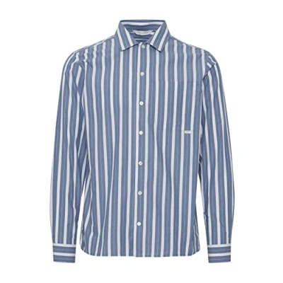 Abbildung von Casual Friday Alvin LS Hemd, Herren, Größe: Small, Bijou blue