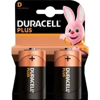 Abbildung von Duracell batterie alkaline mn1300 lr20 d 1.5v 100% extra life blister 2 pcs 12738