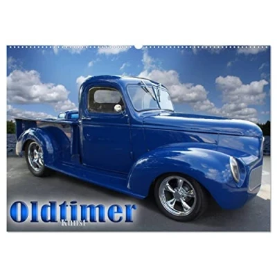 Abbildung von Oldtimer Kunst (Wandkalender 2025 DIN A2 quer), CALVENDO Monatskalender