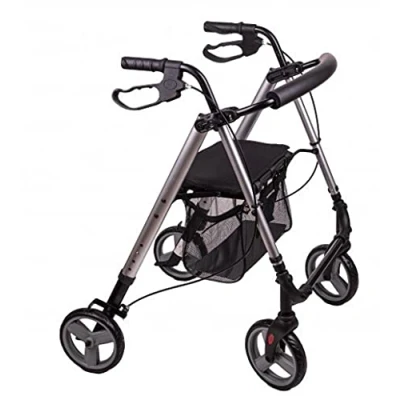 Abbildung von Antar AT51112 Ultraleichter Rollator, silber, 6400 g