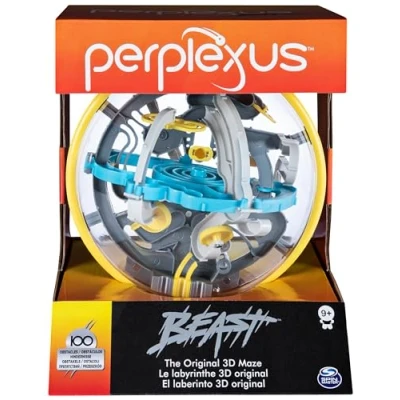 Abbildung von Spin Master Games Perplexus Beast, 3D Kugellabyrinth mit 100 Hindernissen für fingerfertige Fans ab 9 Jahren
