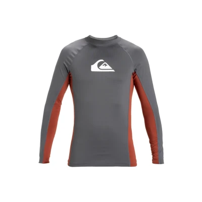 Abbildung von Quiksilver Herren Everyday UPF50 COMP LS T Shirt, Iron Gate, XS