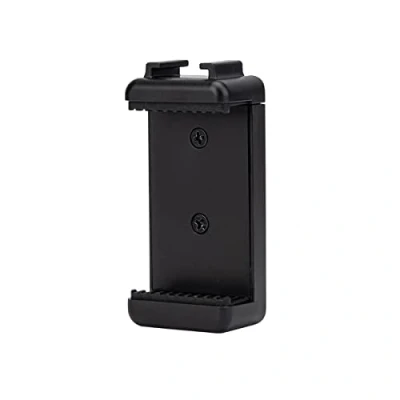 Abbildung von Fotopro Handystativhalterung Kalter Schuh Universal Smartphone Halter Klaue Klipp für iPhone Einbeinstativ Selfie Stick Desktop Stativ Video Vlogging Foto