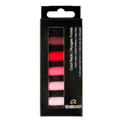 Abbildung von Rembrandt Soft Pastell Set Cool Reds 5 Half Pastels