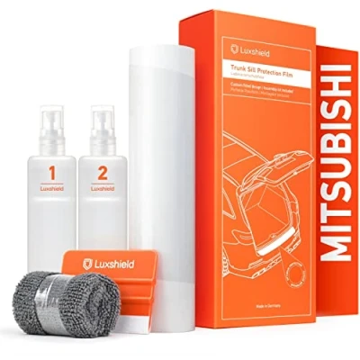 Abbildung von Luxshield Ladekantenschutz Folie für Mitsubishi Colt 7 (VII) VB I 2023 2024 Stoßstangenschutz, Kratzschutz, Lackschutzfolie Transparent