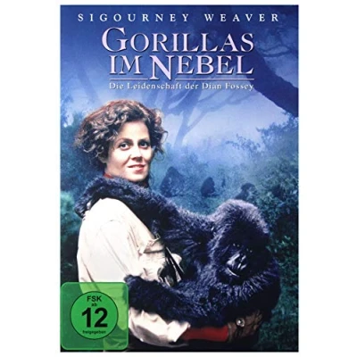 Abbildung von Gorillas im Nebel Die Leidenschaft der Dian Fossey