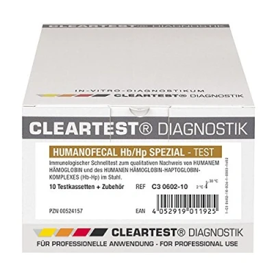 Abbildung von Humanofecal HB HP Spezial Cleartest Test 10 St