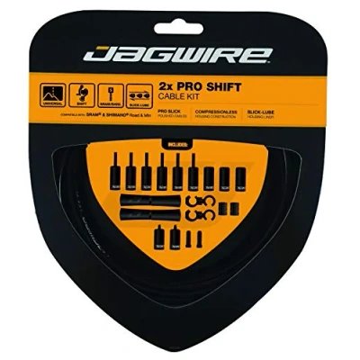 Abbildung von Jagwire PCK500 Kabel und Hüllen Set, Unisex, Erwachsene, Schwarz, Einheitsgröße