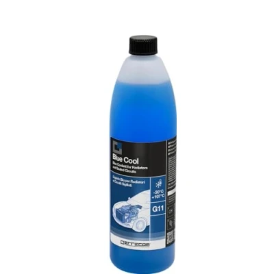 Abbildung von ERRECOM Blue Cool, Blaue Kühlerflüssigkeit 30C/+107C, Frostschutzmittel G11 mit NAP Free Inhibitorpaket, gebrauchsfertig, 1 Liter