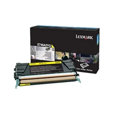 Abbildung von Lexmark X746A1YG Gelb Toner