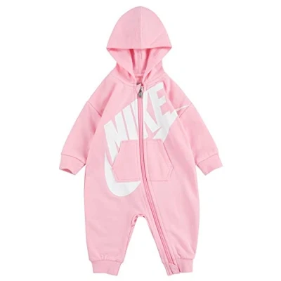Abbildung von Nike Sportswear PLAY ALL DAY Hooded Coverall Jumpsuit für Kinder, Größe: 50 56, Pink