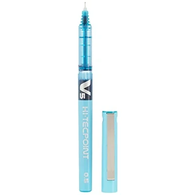 Abbildung von Pilot Tintenroller V5 Hi Tecpoint 0,5 mm, 12 Stück, türkis