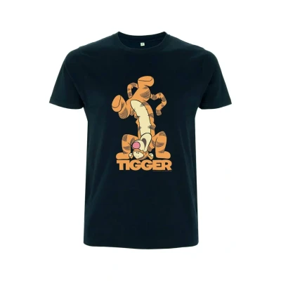 Abbildung von Disney Winnie The Pooh Tigger Bounce Unisex Crew neck Navy blue L
