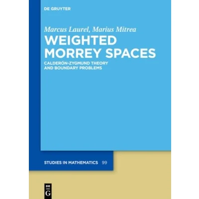 Abbildung von Weighted Morrey Spaces: Calderón Zygmund Theory and Boundary Problems (De Gruyter Studies in Mathematics, 99)