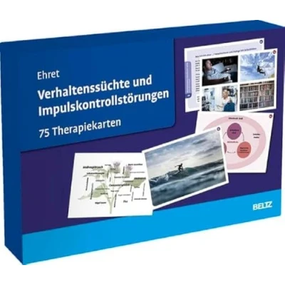 Abbildung von Verhaltenssüchte und Impulskontrollstörungen: 75 Therapiekarten. Kartenset mit Karten in stabiler Box, 32 seitigem Booklet. Kartenformat 16,5 x 24 cm