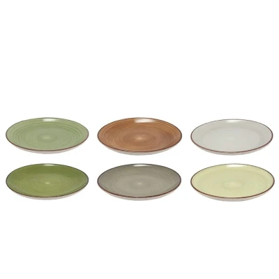 Abbildung von Frühstücksteller Studio Tavola Deep Forest ø 19 cm 6 stück