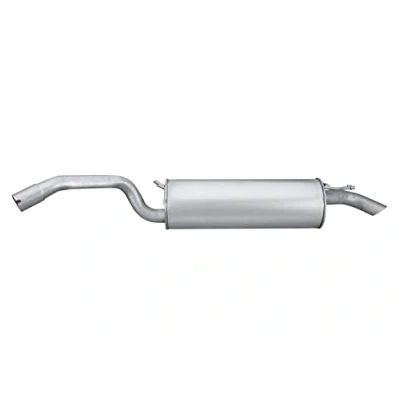 Abbildung von HELLA 8LD 366 029 281 Endschalldämpfer hinten mit Anbauteilen FIAT: Stilo Multi Wagon