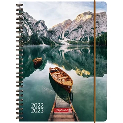 Abbildung von Brunnen Schülerkalender „Lake“ 2022/2023 A5 2 Seiten = 1 Woche, 1072155183, Motiv: Lake