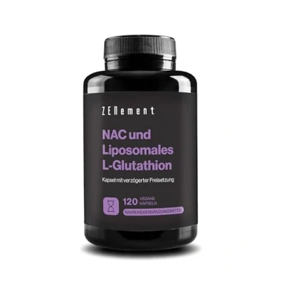 Abbildung von Zenement NAC und reduziert L Glutathion Kapseln