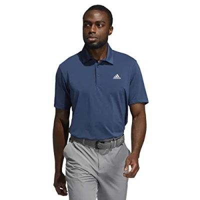 Abbildung von adidas Golf Herren Ultimate365 Fest Stretch Polo Hemd Crew Marine S