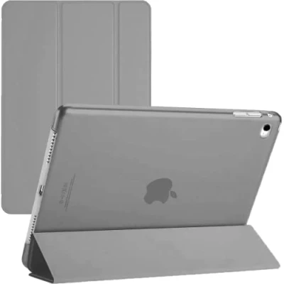 Abbildung von TechDealsUK NUR iPad Air 1. Generation 2013 A1474 A1475 A1476 Smart Case mit magnetischem Wake Sleep 1 Grau